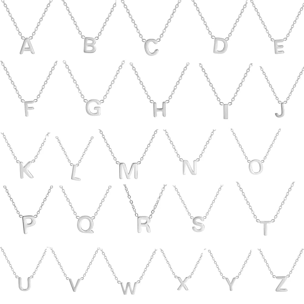 Initial Letter Necklace
