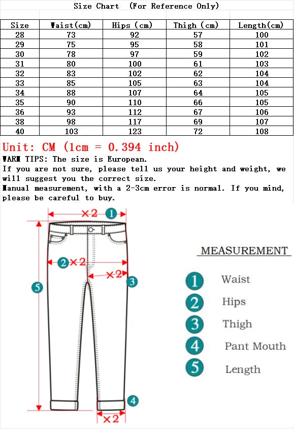 Men’s Slim Fit Pants