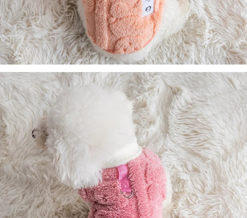 Warm Fleece Pet Wear