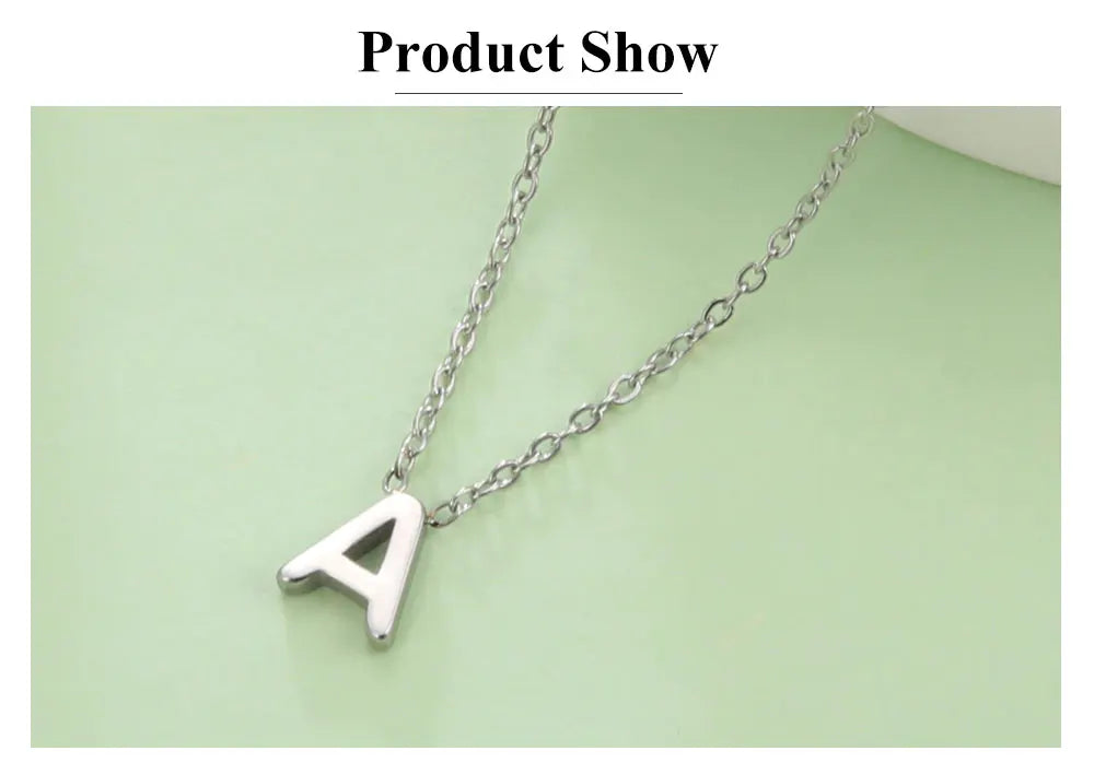 Initial Letter Necklace