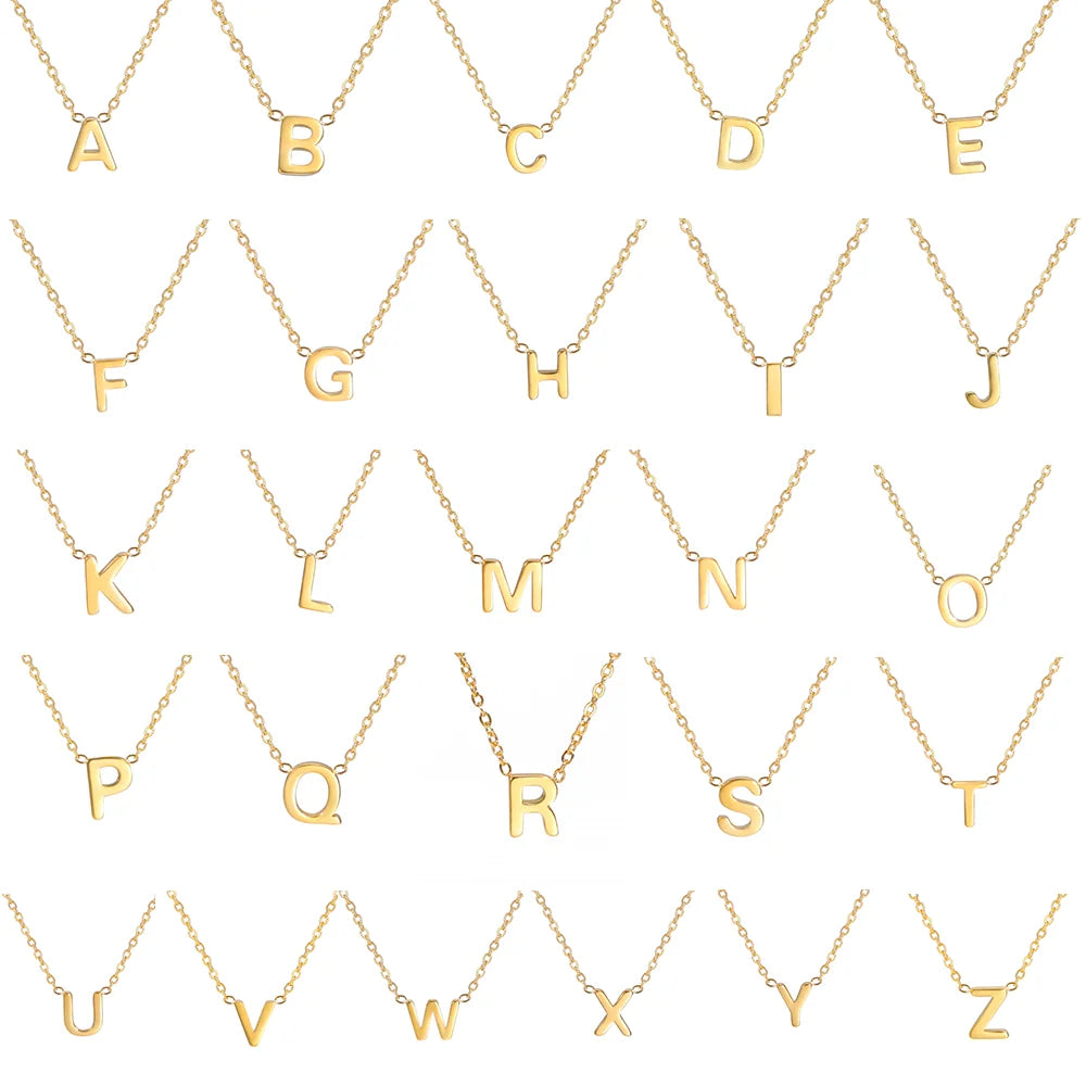 Initial Letter Necklace