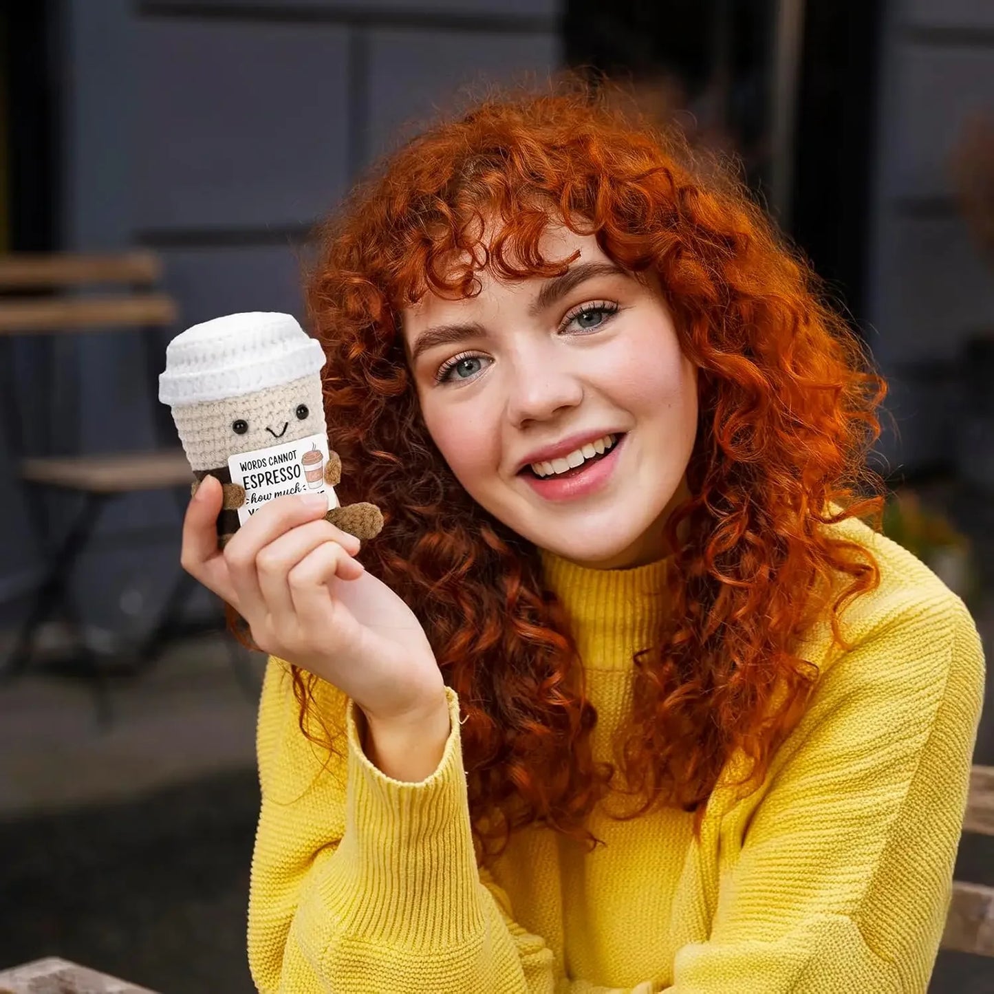 Crochet Coffee Doll