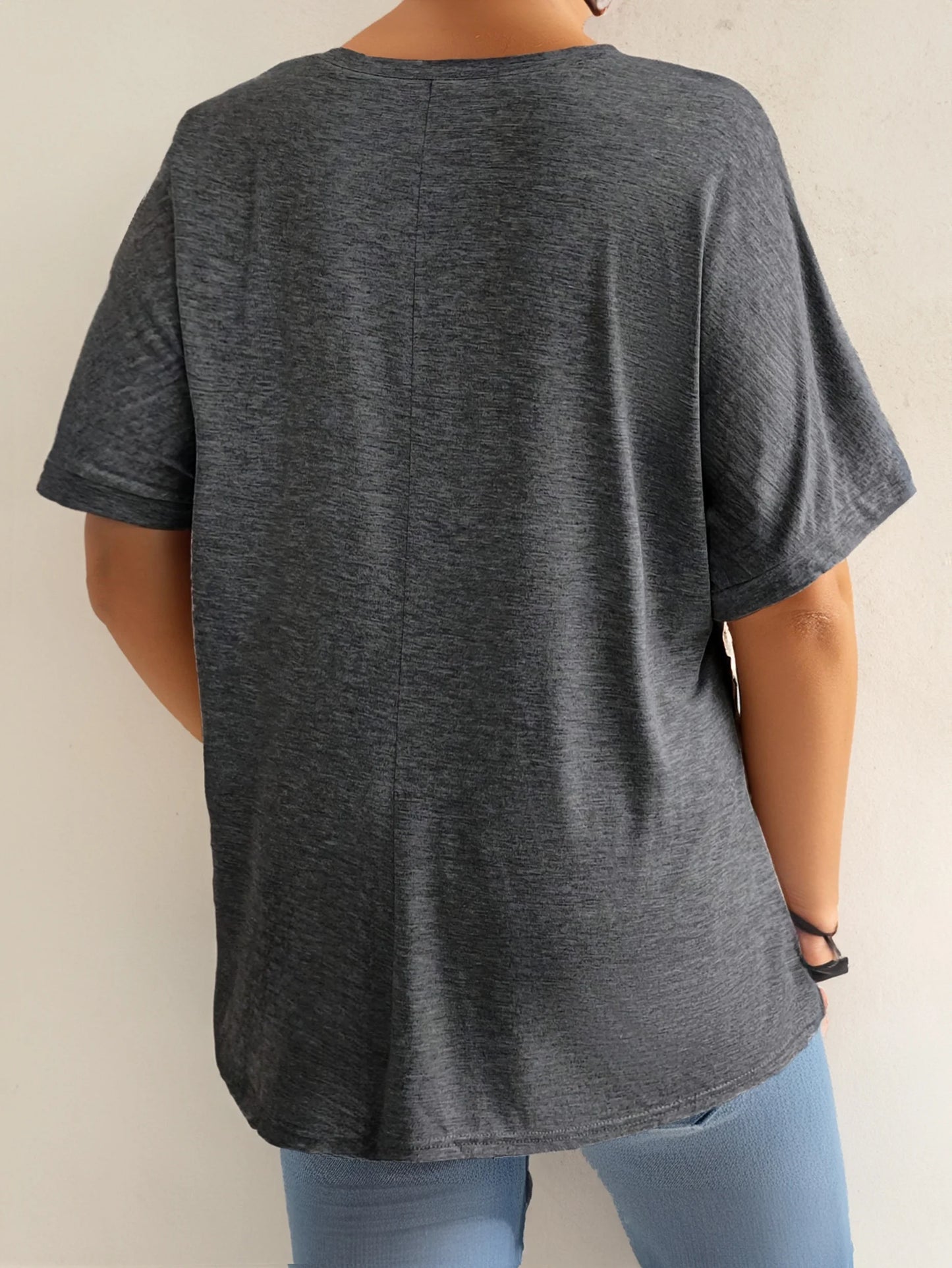 Plus Size V-Neck Tee