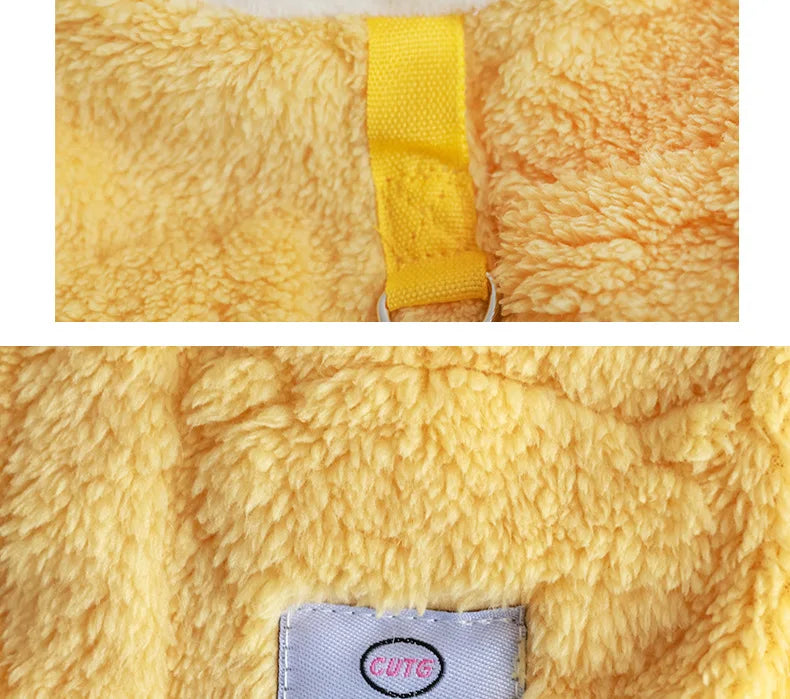 Warm Fleece Pet Wear