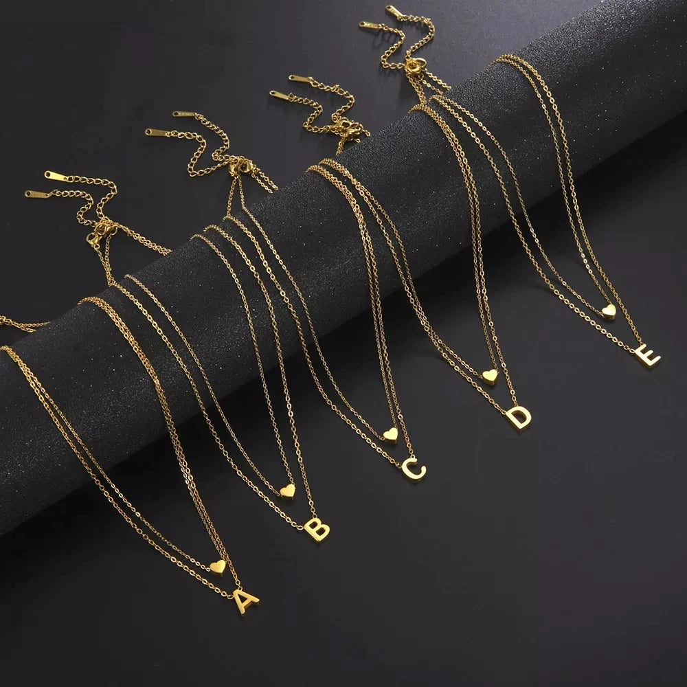 Initial Letter Necklace