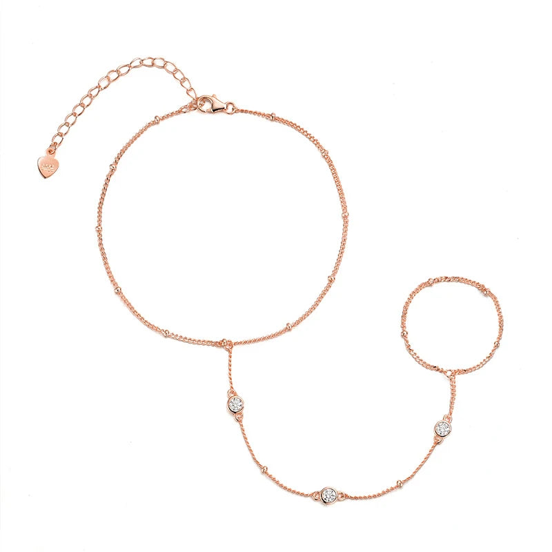 Moissanite Silver Bracelet