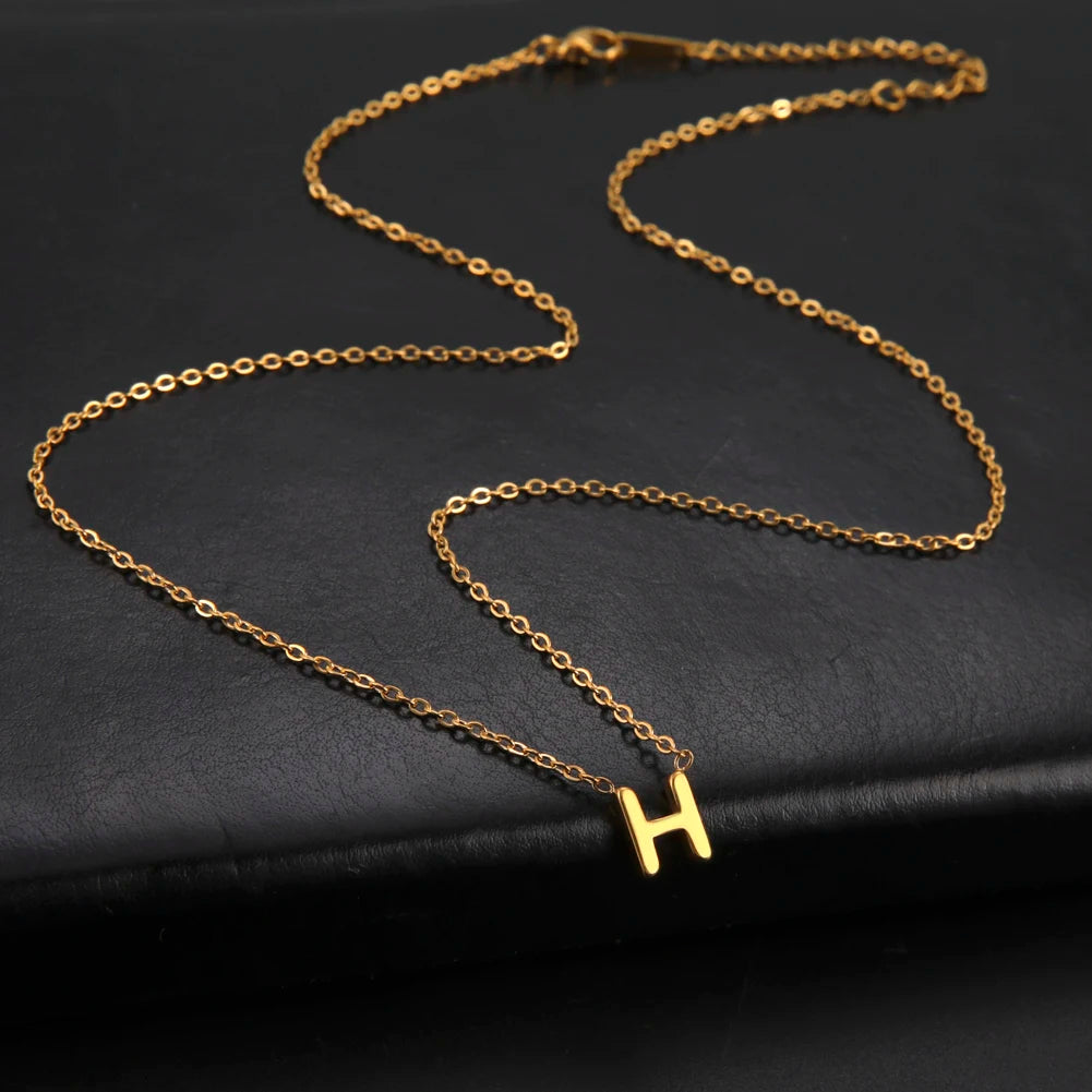 Initial Letter Necklace