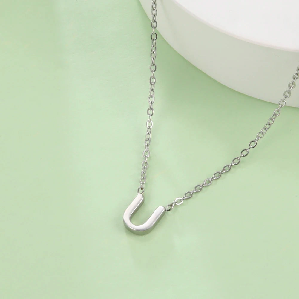 Initial Letter Necklace