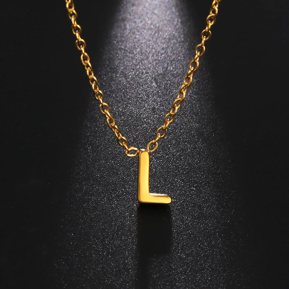 Initial Letter Necklace