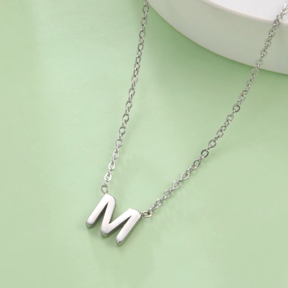 Initial Letter Necklace