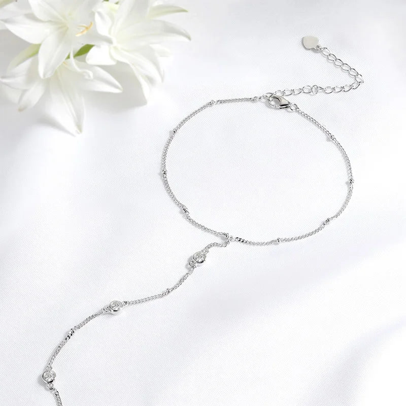 Moissanite Silver Bracelet