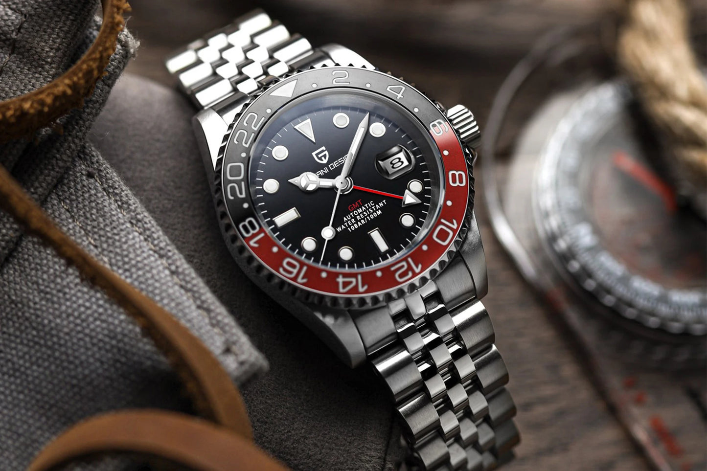 PAGANI Design GMT Watch