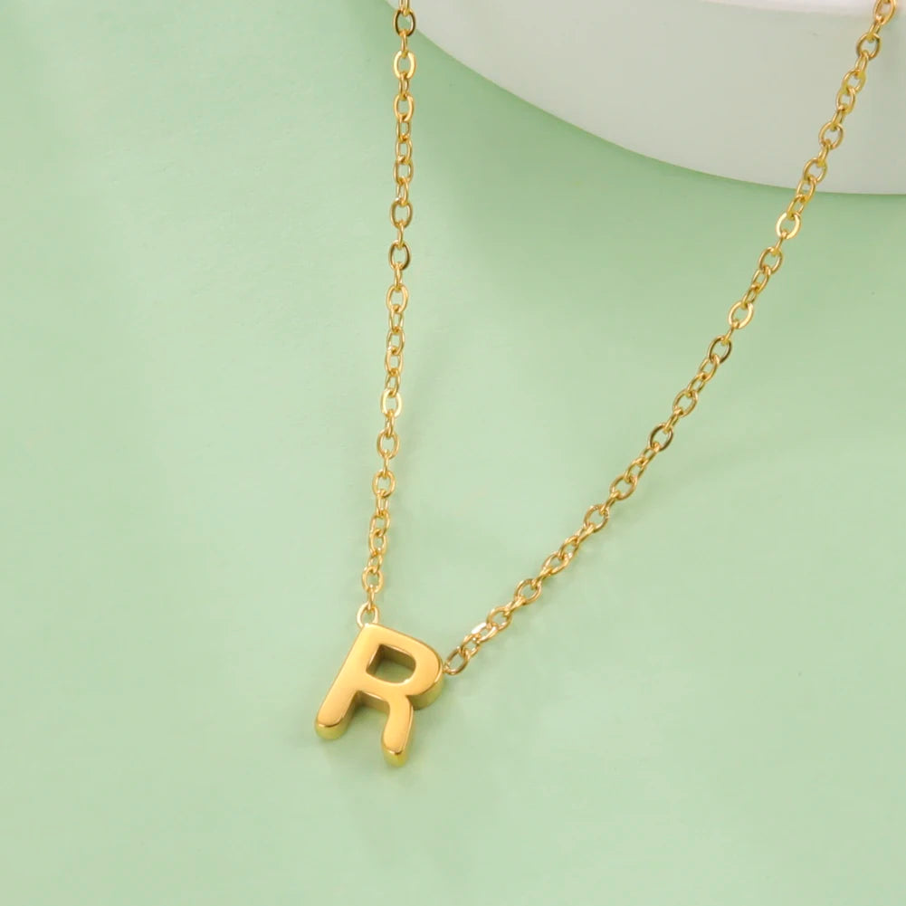 Initial Letter Necklace