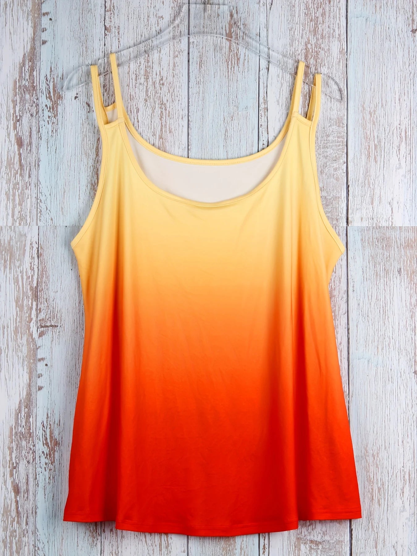 Plus Size Ombre Cami