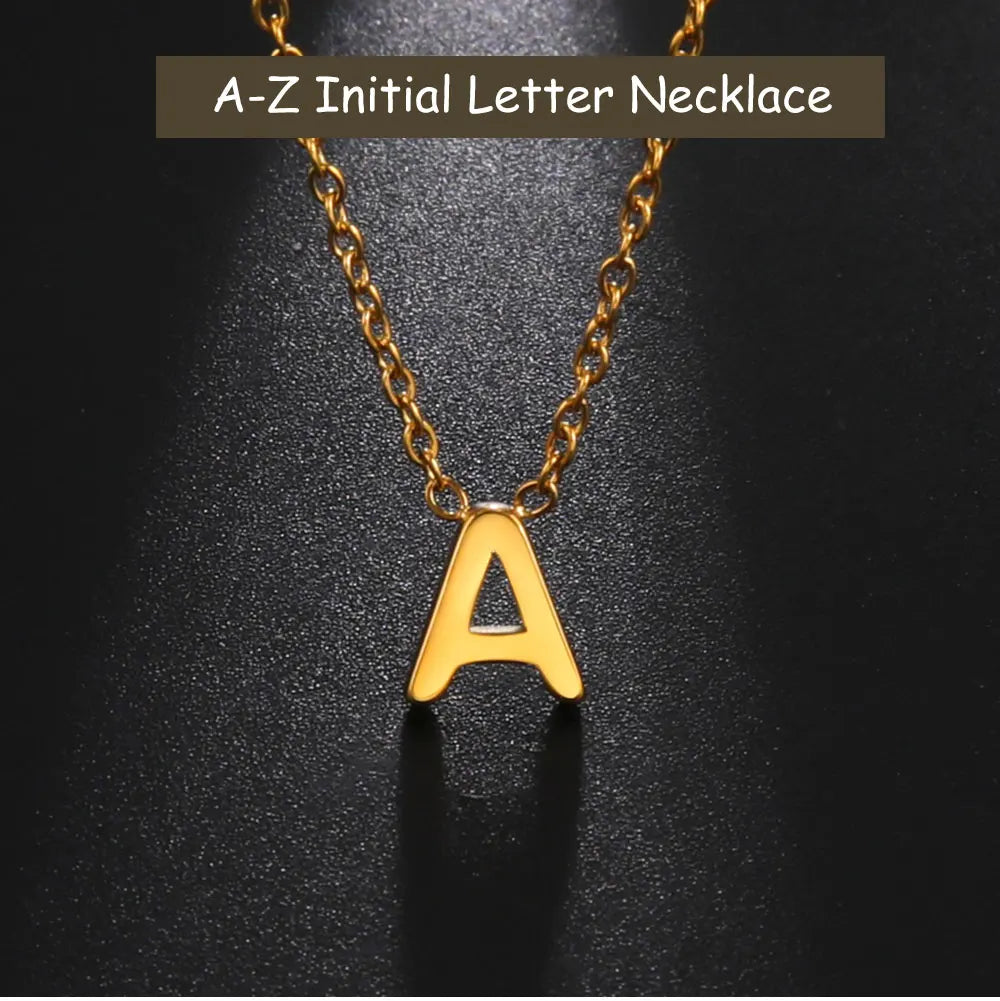 Initial Letter Necklace